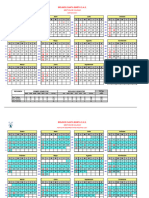 Calendario Semanas 2021