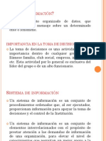 Informacion y Comunicacion