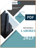 Memoria de Labores 2023 FSE