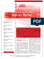 Presentando Al Verdadero WARREN BUFFETT