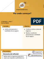 Por Onde Começar?: Empreendedorismo