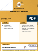 Enfrentando Desafios!: Empreendedorismo