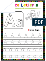26 Letter Tracing Workbook For Kids PDF