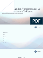 Ekstansör Tendon Yaralanmaları