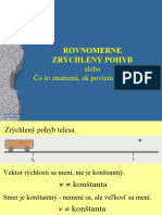 .FYZIKA Rovnomerne - Zrýchlený.pohyb.