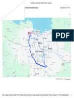 Your location to Soekarno-Hatta International Airport - Google Maps