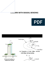 Column With Biaxial Bending