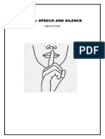 Speech and Silence