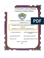 Informe. Secretaria