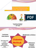 Atención Nutricional Paciente Diabetico