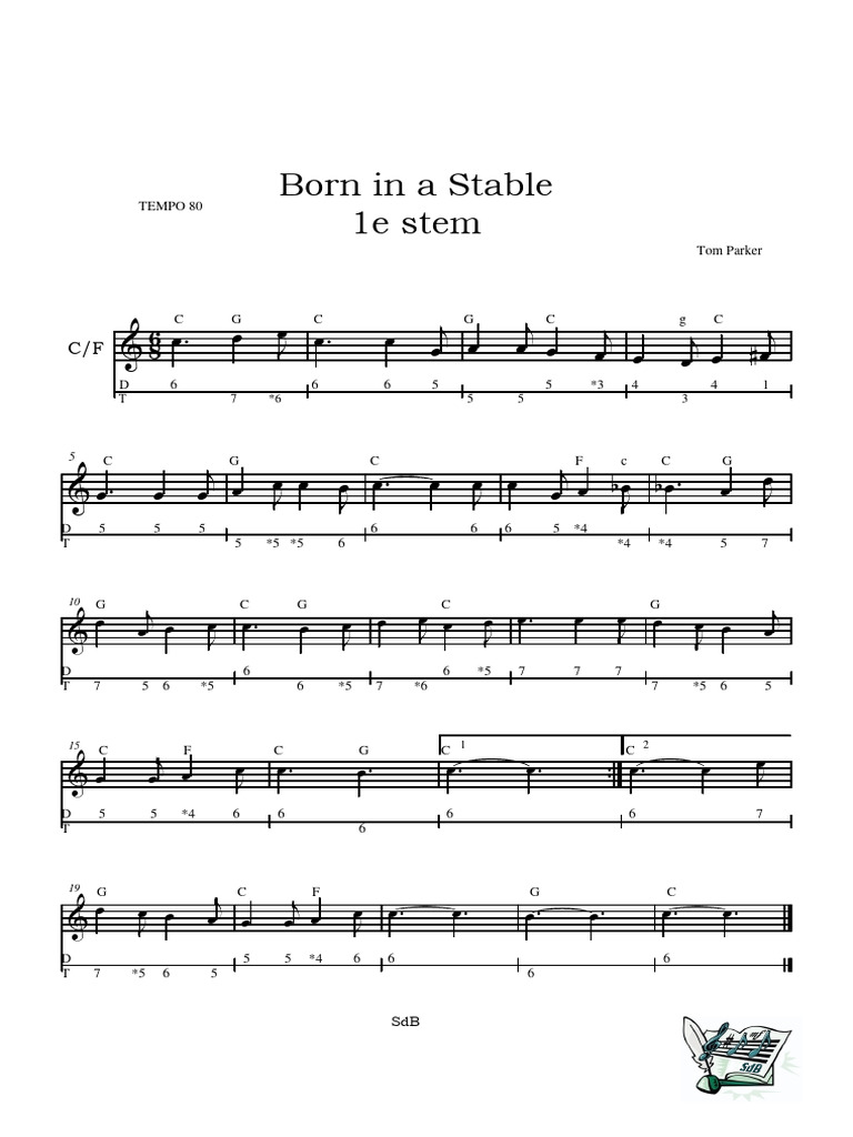 Born in A Stable 1e Stem | PDF