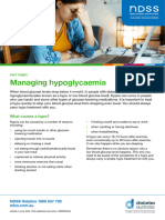 Managing Hypoglycemia 