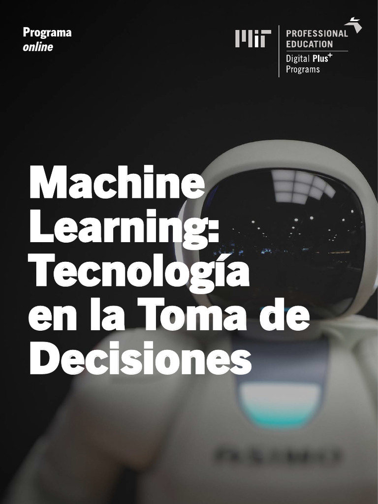 MIT Professional Education Machine Learning | PDF | Aprendizaje ...