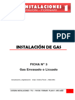 Ficha #3 - Gas Envasado o Licuado