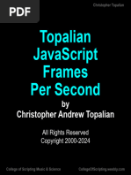 Topalian JavaScript Frames Per Second by Christopher Topalian