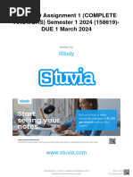 Stuvia 2485683 dsc1520 Assignment 1 Complete Answers Semester 1 2024 158619 Due 1 March 2024