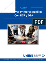 Curso Heartsaver Primeros Auxilios Con RCP y DEA - Informacion General - 2023