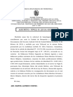 Auto Agrario Solicitando A La Edfensoria La Asignacion de Documento de Convenio para Poder Admitir - Art 199 Lta