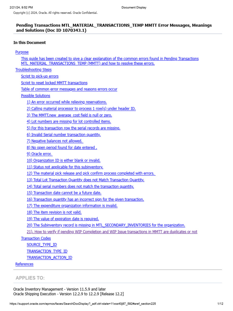 Errors Solutions | PDF | Database Transaction | Sql