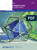 Thomas Q. Sibley - Thinking Algebraically - An Introduction To Abstract Algebra-American Mathematical Society (2021)