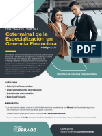 Coterminal de La Especializacion en Gerencia Financiera