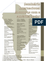 Seminário Encontros Com A América Do Sul PDF