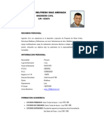 CV Ing. Willians Diaz A