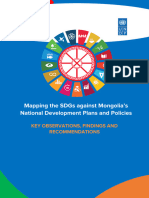 Undp MN Mapping SDGs 2021 PDF