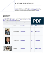 Lista de Deputados Federais Do Brasil Da 56 Legislatura