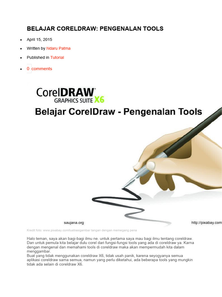 Corel Draw 1 | PDF