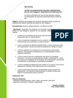 E-Actividad 1. Desarrollar Una Propuesta de Innovación Organizacional Partiendo Del Estudio de Caso Patagonia Organización de Triple