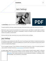 Escala Bebop - Jazz Bebop - Hacer Música Sin Complicaciones