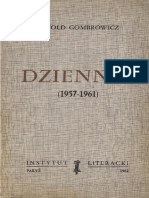 Witold Gombrowicz - Dziennik 1957-1961