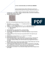 Prediksi Soal Pas 1 2021