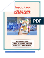 Modul Ajar - Informatika Dampak Sosial Informatika