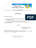 Certification - Rommel Gajeto