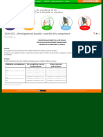 2020 CFEE: Développement Durable: Contrôle de La Compétence