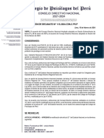 2024-113 Modificacion Art. 21° Del Estatuto Nacional