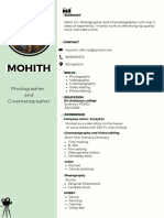 Mohith M Resume