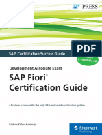 SAP Fiori Certification Guide ES