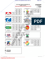 Tarjeta Electoral Concejo