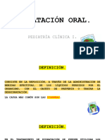 Hidratación Oral.