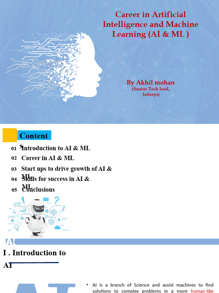 AI - ML Present Scinario | PDF | Artificial Intelligence | Intelligence ...