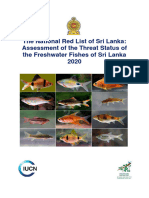 2020 National Red List Assessment Freshwater Fishes