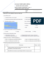 Soal Ipas Kurmer - 5 Sem 2