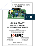 Torspec 5001TCP Quick Start Manual