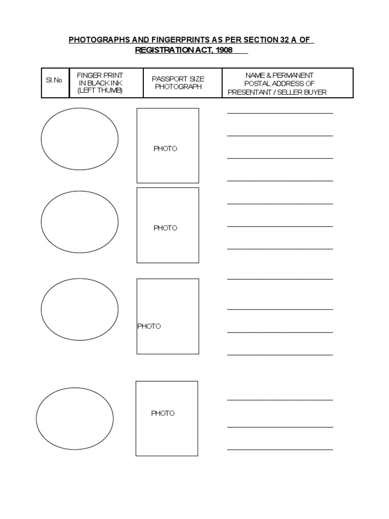Section 32A Registration Form Guidelines | PDF | Finance & Money Management