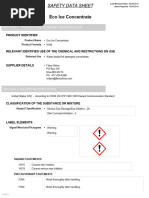 Safety Data Sheet - Distilled Water | PDF | Dangerous Goods | Toxicity