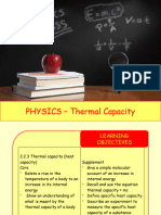 Thermal Capacity