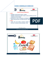 Indicaciones Generales Derecho